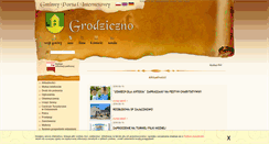 Desktop Screenshot of grodziczno.pl