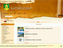 Tablet Screenshot of grodziczno.pl